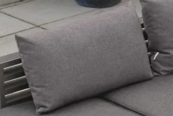 STERN Holly Rückenkissen Zu Bank/Liege, Dunkelgrau, Textil, 75x46x30 Cm