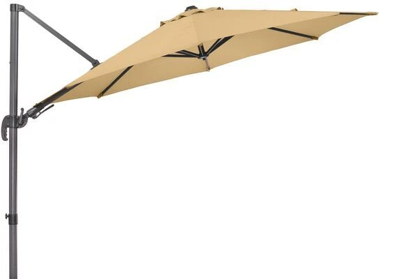 Schneider® SCHNEIDER Rhodos Eco Twist Ampelschirm, Natur, Rund, Ø 300 Cm 1 Schneider® SCHNEIDER Rhodos Eco Twist Ampelschirm, Natur, Rund, Ø 300 Cm