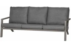 SIENA GARDEN Loungesofa Belia, Aluminium, Inkl. Polster, Ca. 210x81 Cm
