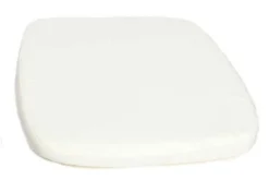 OUTFLEXX Sitzkissen Für Polyrattan-Stühle, Creme-weiß, Wasserabweisend