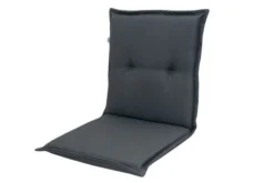 DOPPLER Comfort Stuhlauflage Niederlehner, Anthrazit, Polyester, 100 X 50 X 7 Cm