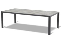 HARTMAN Tanger Esstisch,xerix/grey Wood, Aluminium/Keramik, 228x105cm