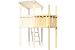 KARIBU Spielturm-Anbau Lotti, Fichtenholz, Naturbelassen
