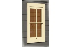 KARIBU Fenster Gerade, Holz 38/28 Mm, Inkl Umrüstleisten