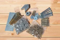 KARIBU Beschlagbeutel Für Carport Eco, Metall