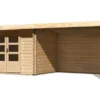 KARIBU Gartenhaus Bastrup 3, Fichtenholz 28 Mm