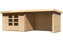 KARIBU Gartenhaus Bastrup 3, Fichtenholz 28 Mm