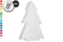 OUTFLEXX Dancing Tree Outdoor Dekoleuchte, 80cm, Inkl. Akku, LED-Modul Und Fernbedienung