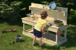 KARIBU Matschküche Sandy, Fichtenholz Naturbelassen