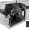 OUTFLEXX Premium Abdeckhaube, Für Grills, Z.B. 17311, Schwarz, 191 X 67 X 123 Cm, Wasserbeständig