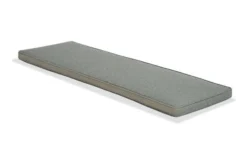 OUTFLEXX Bankauflage, Grau, Olefin, 190x40x5cm, Für Oxford Bank 20338, Mit Reißverschluss