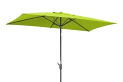 Schneider® SCHNEIDER Tunis Mittelstockschirm, Apfelgrün, Rechteckig, 270 X 150 Cm