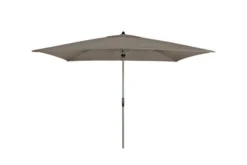 DOPPLER Active Auto Tilt Mittelstockschirm, Greige, Alu/Polyester, 200x300 Cm, Mit Kurbel