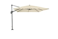 DOPPLER Active Pendelschirm, Natur, Alu/Polyester, 350x260 Cm, Mit Kurbel