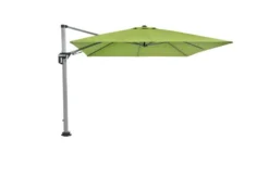 DOPPLER Active II Pendelschirm, Fresh Green, Alu/Polyester, 350x260 Cm, Mit Kurbel