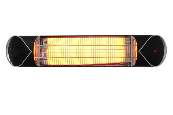 OUTTECH Star Heizstrahler, Schwarz, Alu, 88 X 13 X 9 Cm, Staub - Und Wassergeschützt, Fernbedienung Mit 4 Stufen 1 OUTTECH Star Heizstrahler, Schwarz, Alu, 88 X 13 X 9 Cm, Staub - Und Wassergeschützt, Fernbedienung Mit 4 Stufen