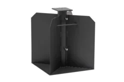 OUTFLEXX Bodenanker XXL Für Ampelschirme, Anthrazit, Pulverbesch. Stahl, 50x50x63 Cm, Zum Einbetonieren