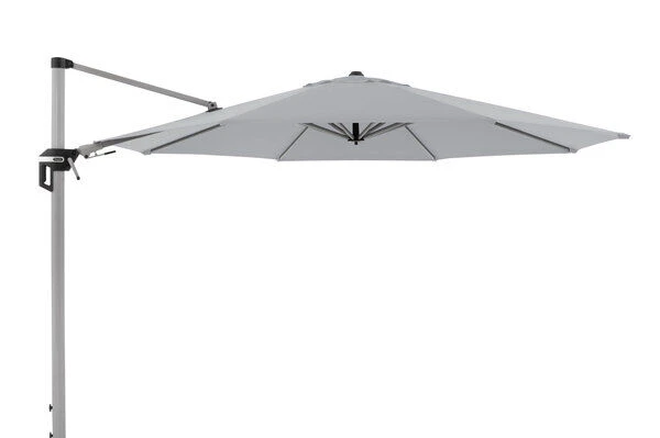 DOPPLER Active Pendelschirm, Grau, Alu/Polyester, 370cmx210 Cm, Mit Kurbel, 360°-drehbar 1 DOPPLER Active Pendelschirm, Grau, Alu/Polyester, 370cmx210 Cm, Mit Kurbel, 360°-drehbar