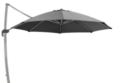 Schneider® SCHNEIDER Rhodos Rondo Ampelschirm, Anthrazit, Rund, Ø 350 Cm