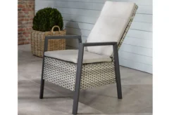Ploß Louvra 2 Design-Diningsessel, Natur-anthrazit, Polyrattan, 59x72x111cm, Rücken Stufenlos Verstellbar -Deko Garten Verkauf 21622 2.jpg