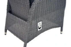 Ploß Vigo Dining-Sessel, Stahlgrau-meliert, Polyrattan, 60x68x111cm, Rücken Stufenlos Verstellbar -Deko Garten Verkauf 21631 11.jpg