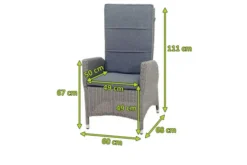 Ploß Vigo Dining-Sessel, Stahlgrau-meliert, Polyrattan, 60x68x111cm, Rücken Stufenlos Verstellbar -Deko Garten Verkauf 21631 5.jpg