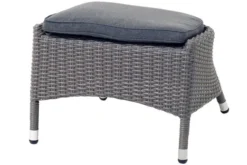 Ploß Vigo Fußhocker, Stahlgrau-meliert, Polyrattan, 56x54x40cm, Inkl. Polster -Deko Garten Verkauf 21632 6.jpg