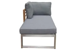 OUTFLEXX Ecklounge, Natur/grau, Edelstahl/Teak/Keramik, 5 Personen, Inklusive Sessel Und Multifunktionstisch 100 X 70 Cm, Lehne Links 39 OUTFLEXX Ecklounge, Natur/grau, Edelstahl/Teak/Keramik, 5 Personen, Inklusive Sessel Und Multifunktionstisch 100 X 70 Cm, Lehne Links -Deko Garten Verkauf 21652 11.JPG