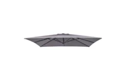 OUTFLEXX Ersatzdach Ultimate L Ampelschirm, Anthrazit, Polyester, 400x400cm