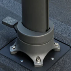 OUTFLEXX Ampelschirm, Anthrazit, Aluminium/Polyester, 300x300cm, Quadratisch -Deko Garten Verkauf 21787 13.jpg