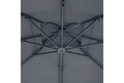 OUTFLEXX Ampelschirm, Anthrazit, Aluminium/Polyester, 300x300cm, Quadratisch -Deko Garten Verkauf 21787 3.jpg