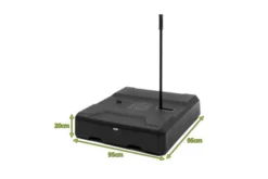 OUTFLEXX Schirmständer, Anthrazit, HDPE, 95x95x20cm, Bis Ca. 138kg Befüllbar -Deko Garten Verkauf 21790 5.jpg