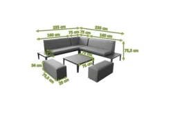 OUTFLEXX Ecklounge, Anthrazit Matt/dunkelgrau, Alu/Spuncrylic, 6-tlg., Tisch 75x75cm, 6-7 Pers 17 OUTFLEXX Ecklounge, Anthrazit Matt/dunkelgrau, Alu/Spuncrylic, 6-tlg., Tisch 75x75cm, 6-7 Pers -Deko Garten Verkauf 21803 5.jpg