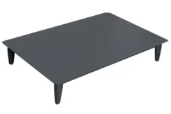 OUTFLEXX Loungemöbel Set, Dunkelgrau, Alu/Spuncrylic, 4-tlg., Tisch 123x80cm, 5 Pers -Deko Garten Verkauf 21807 4.jpg