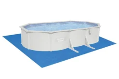 BESTWAY Hydrium Pool Komplett-Set, Grau, Stahl/PVC, 610x360x120cm, Oval, Mit Sandfilter, Leiter, Abdeck- Und Bodenplane -Deko Garten Verkauf 21949 03.jpg
