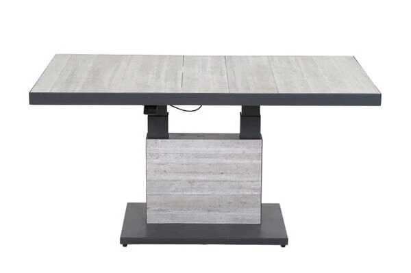SIENA GARDEN Bellani Lifttisch, Matt Anthrazit/pine Grey, Alu/Keramik, 160x90x50-72 Cm, Stufenlos Verstellbar 10 SIENA GARDEN Bellani Lifttisch, Matt Anthrazit/pine Grey, Alu/Keramik, 160x90x50-72 Cm, Stufenlos Verstellbar – Bild 10