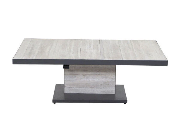 SIENA GARDEN Bellani Lifttisch, Matt Anthrazit/pine Grey, Alu/Keramik, 160x90x50-72 Cm, Stufenlos Verstellbar 2 SIENA GARDEN Bellani Lifttisch, Matt Anthrazit/pine Grey, Alu/Keramik, 160x90x50-72 Cm, Stufenlos Verstellbar – Bild 2