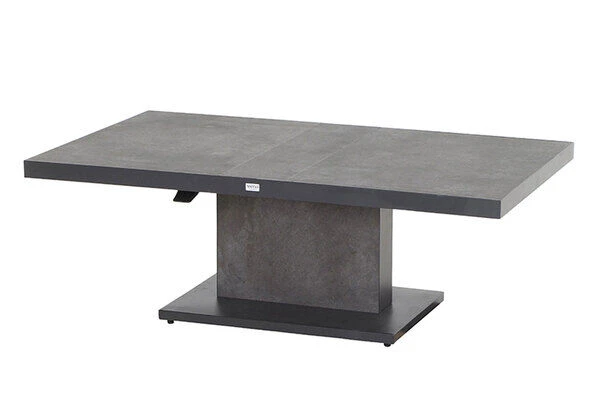 SIENA GARDEN Bellani Lifttisch, Matt Anthrazit/dunkelgrau, Alu/Keramik, 140x85x50-72 Cm, Stufenlos Verstellbar 2 SIENA GARDEN Bellani Lifttisch, Matt Anthrazit/dunkelgrau, Alu/Keramik, 140x85x50-72 Cm, Stufenlos Verstellbar – Bild 2