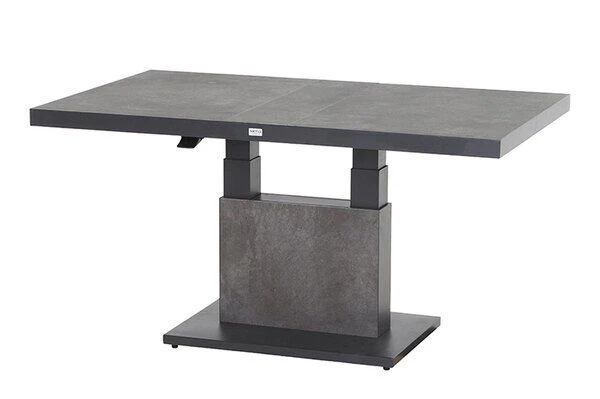 SIENA GARDEN Bellani Lifttisch, Matt Anthrazit/dunkelgrau, Alu/Keramik, 140x85x50-72 Cm, Stufenlos Verstellbar 4 SIENA GARDEN Bellani Lifttisch, Matt Anthrazit/dunkelgrau, Alu/Keramik, 140x85x50-72 Cm, Stufenlos Verstellbar – Bild 4