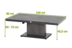 SIENA GARDEN Bellani Lifttisch, Matt Anthrazit/dunkelgrau, Alu/Keramik, 140x85x50-72 Cm, Stufenlos Verstellbar 11 SIENA GARDEN Bellani Lifttisch, Matt Anthrazit/dunkelgrau, Alu/Keramik, 140x85x50-72 Cm, Stufenlos Verstellbar -Deko Garten Verkauf 22005 5.jpg