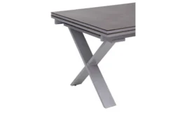 OUTFLEXX Esstischgarnitur, Silber, Alu / HPL / Textil, Tisch 180/280x100cm, 10 Multipositionssessel -Deko Garten Verkauf 22222 10.jpg