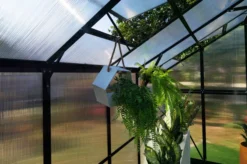 OUTFLEXX Gewächshaus, Schwarz, Alu/Polycarbonat, 250x250x228cm, Pulverbeschichtet -Deko Garten Verkauf 22277 11.jpg