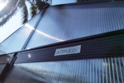 OUTFLEXX Gewächshaus, Schwarz, Alu/Polycarbonat, 250x250x228cm, Pulverbeschichtet -Deko Garten Verkauf 22277 9.jpg