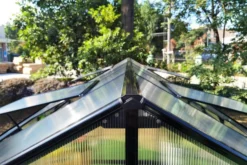 OUTFLEXX Gewächshaus, Schwarz, Alu/Polycarbonat, 372x250x228cm, Pulverbeschichtet -Deko Garten Verkauf 22279 8.jpg