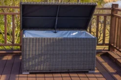 OUTFLEXX Kissenbox M, Grau, Polyrattan, 144x92x70cm -Deko Garten Verkauf 22290 3.jpg