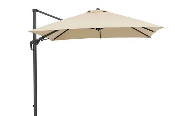 Schneider® SCHNEIDER Rhodos Twist Ampelschirm, Natur, 300x300 Cm, Quadratisch 1 Schneider® SCHNEIDER Rhodos Twist Ampelschirm, Natur, 300x300 Cm, Quadratisch