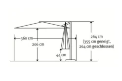Schneider® SCHNEIDER Rhodos Grande Ampelschirm, Natur, 300x400 Cm, Rechteckig 14 Schneider® SCHNEIDER Rhodos Grande Ampelschirm, Natur, 300x400 Cm, Rechteckig -Deko Garten Verkauf 22316 5.jpg