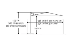 Schneider® SCHNEIDER Rhodos Eco Twist Ampelschirm, Grau, 270x270 Cm, Quadratisch -Deko Garten Verkauf 22319 5.jpg