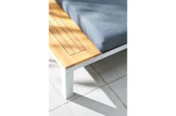 OUTFLEXX Ecklounge, Weiß/anthrazit, Aluminium/Polyester, FSC-Akazie, 4 Personen, Inkl. Polster -Deko Garten Verkauf 22365 weiss 07.jpg