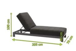 OUTFLEXX Liege, Anthrazit/sooty, Alu/Sunbrella, 203x70x40/100, Höhenverstellbare Rückenlehne -Deko Garten Verkauf 22409 5.jpg